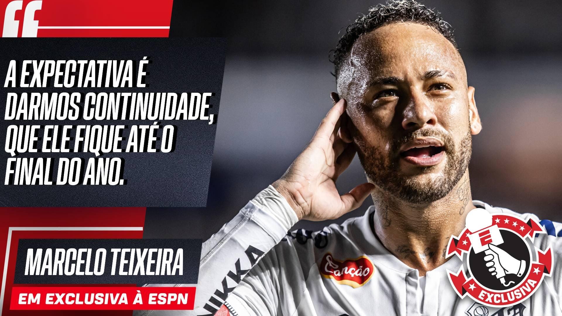 Futuro de Neymar no Santos: Marcelo Teixeira Compartilha Expectativas
