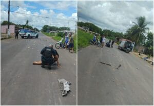 Motorista sem CNH é liberado após atropelar adolescente em Caracaraí