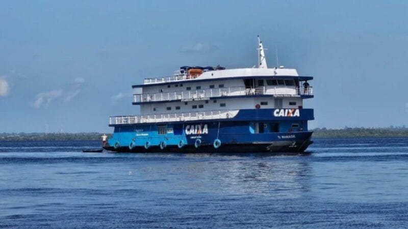 Agência-Barco da Caixa: Atendimento em Oito Cidades do Amazonas em Maio