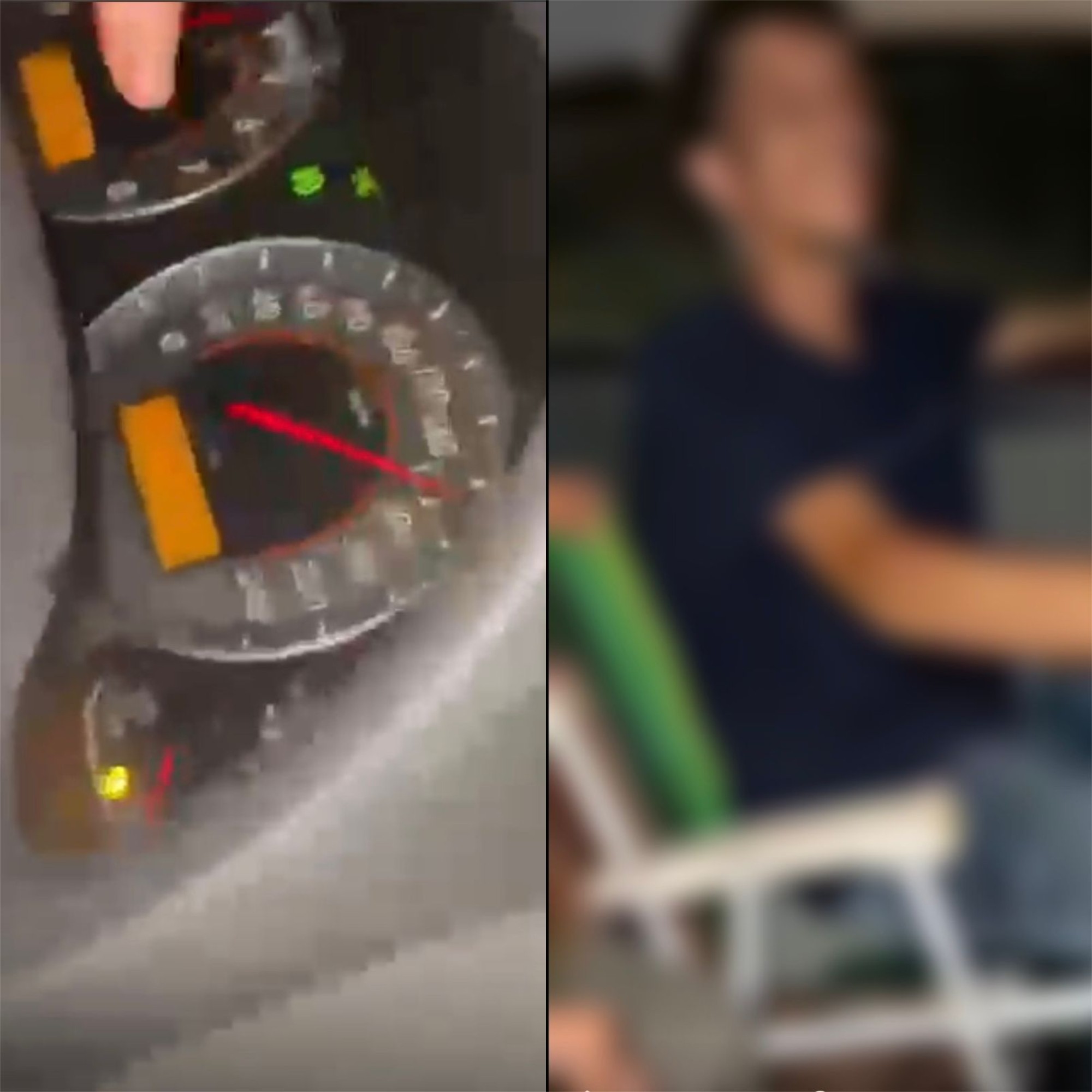 Motorista em cadeira de praia acelera a 140 km/h e causa acidente fatal em RO