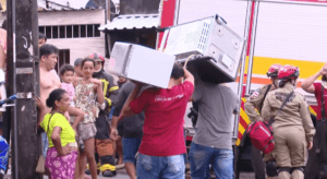 Incêndio Devastador no Bairro São Jorge em Manaus: Moradores Relatam Momentos de Desespero