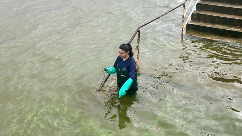 Santarém Inicia Novo Monitoramento das Águas do Rio Tapajós para Garantir Segurança aos Banhistas