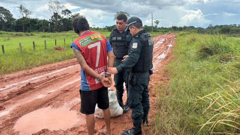 Prisão de Suspeito em Oriximiná: Ação da PM Combate Crimes em Comunidades Rurais