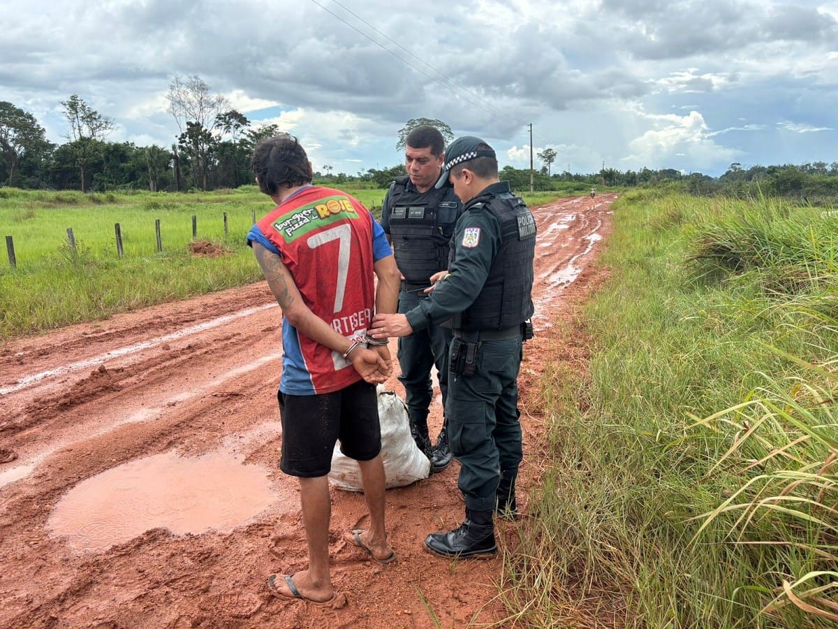 Prisão de Suspeito em Oriximiná: Ação da PM Combate Crimes em Comunidades Rurais
