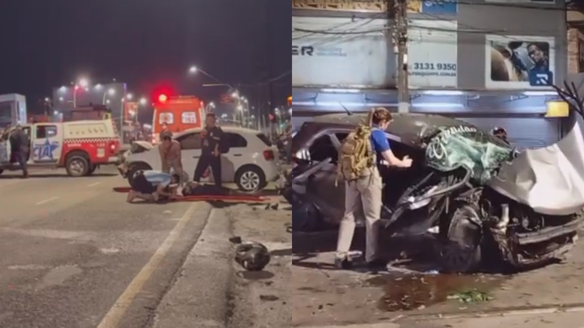 Acidentes Fatais Marcam Avenidas de Belém na Madrugada de Sexta-Feira