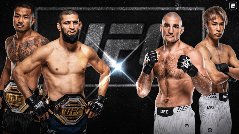 UFC 328: Acompanhe o Confronto Entre Chimaev e Strickland