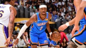 Thunder Domina Lakers em Grande Estilo no Segundo Tempo