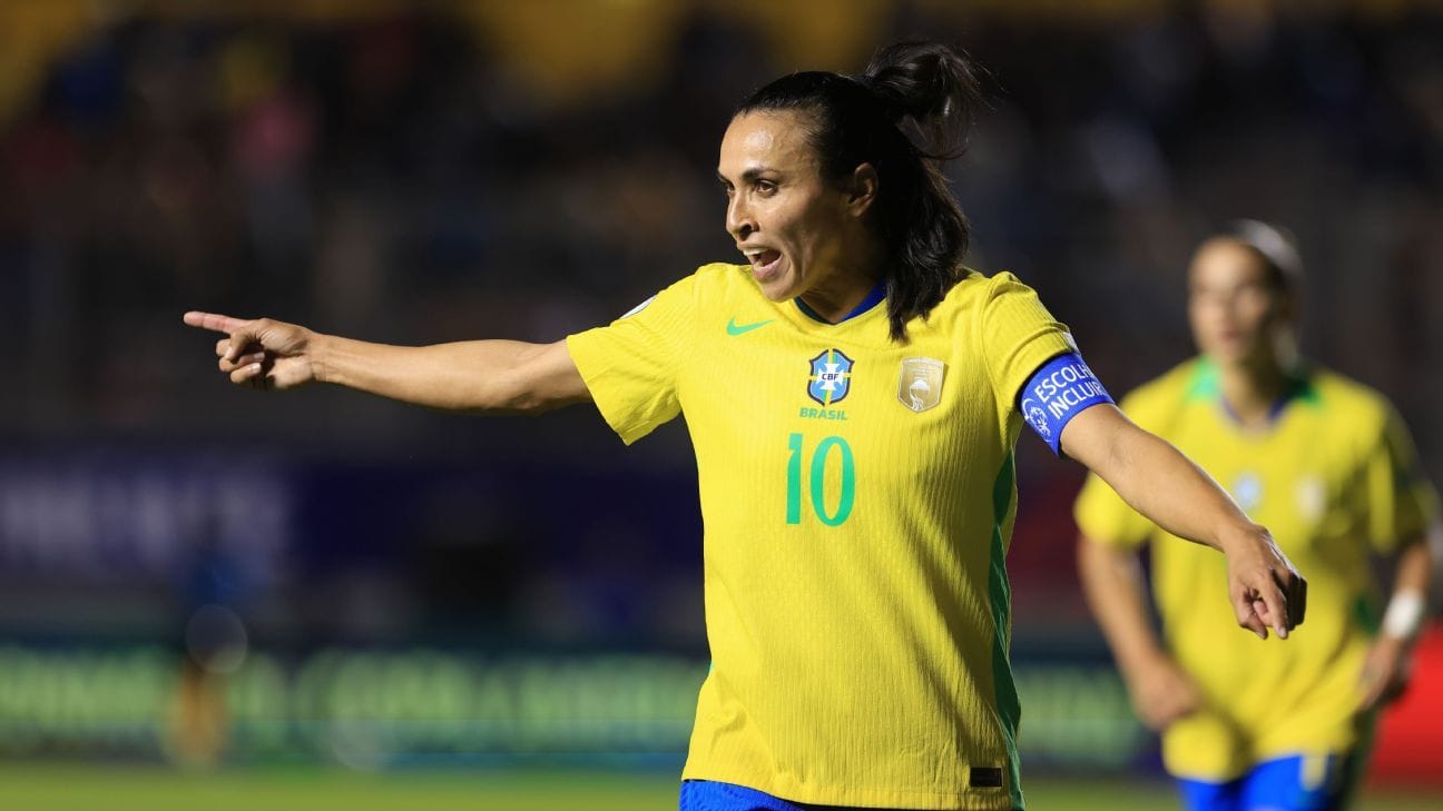 Marta Retorna à Seleção Brasileira Feminina para Jogos Amistosos