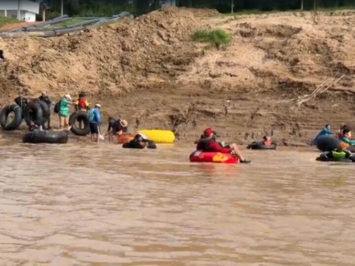 Primeira Descida de Boia no Rio Acre Atrai Multidão em Rio Branco