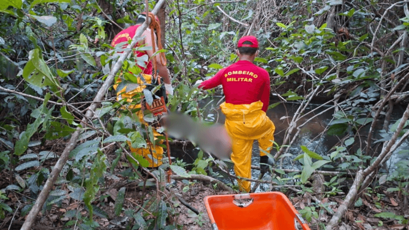 Corpo em Decomposição Encontrado no Rio Bandeira, em Tocantins