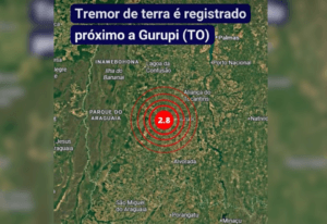 Tremor de Terra de Magnitude 2,8 é Registrado no Tocantins: Entenda os Detalhes