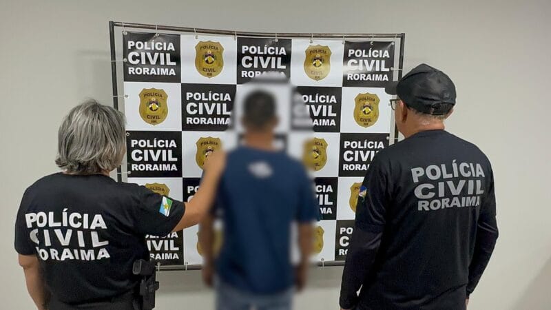 Foragido por Estupro de Vulnerável é Capturado em Boa Vista