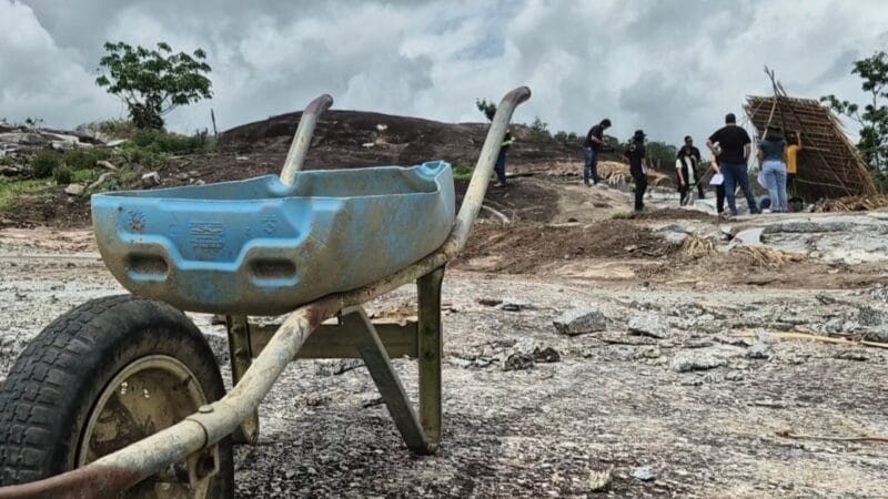 Condições Precárias de Trabalho em Pedreira de Mucajaí Levam a Inspeção