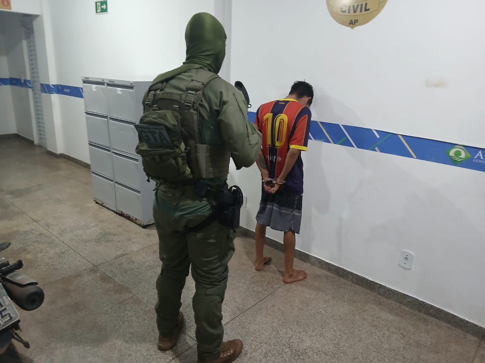 Prisão de Suspeito de Roubo em Residência no Amapá
