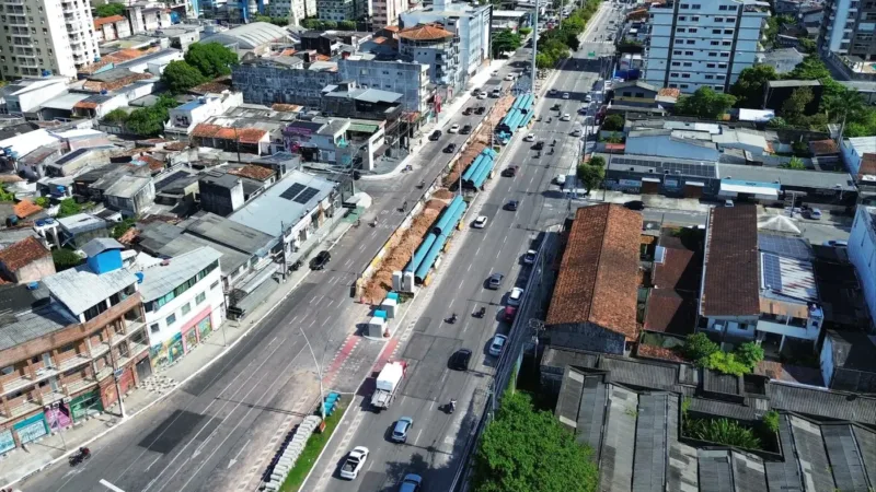 Mudanças no Trânsito de Belém Devido a Obras do Viaduto na Avenida João Paulo II