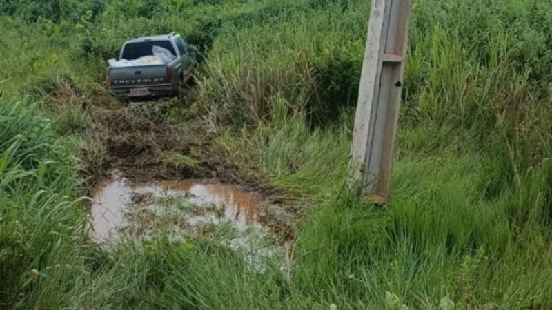 Motorista Foge de Acidente e Perde Controle em Rorainópolis