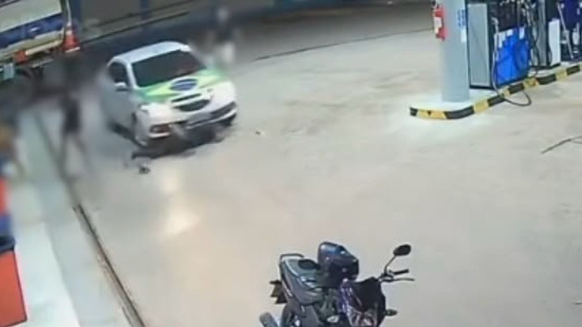 Motorista Atropela Homem em Posto de Combustível no Amapá e Foge Sem Socorro