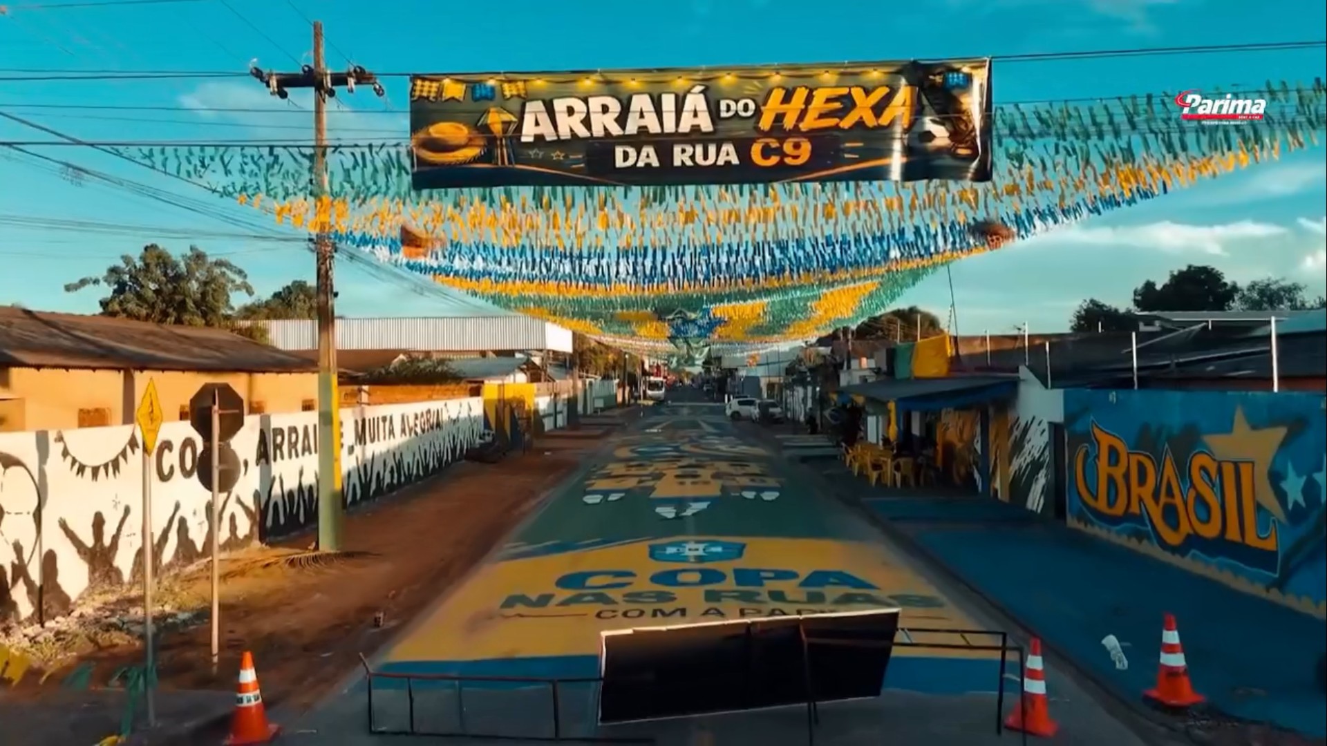 Rua Juvêncio Jaricuna de Albuquerque Brilha em Concurso de Decoração da Copa em Boa Vista