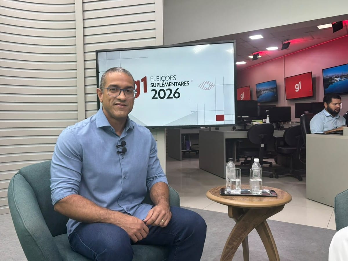 Arthur Henrique é Entrevistado pelo g1 em Preparação para Eleições Suplementares em Roraima