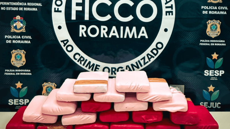 Apreensão de 20 Kg de Drogas em Ônibus na BR-174 em Roraima