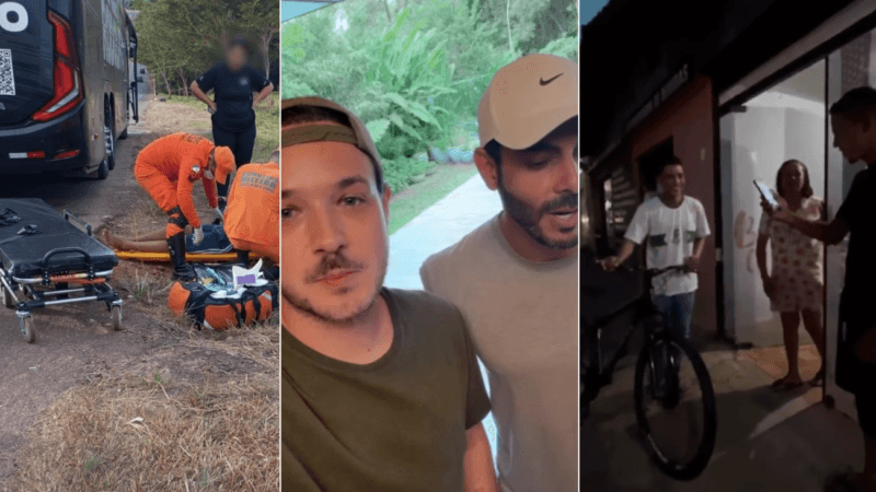 Solidariedade em Ação: Ciclista Recebe Bicicleta Nova de Israel e Rodolffo Após Acidente em Tocantins