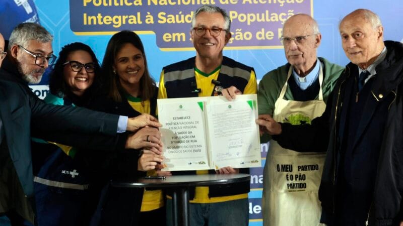 Saúde Lança Nova Política de Atendimento à População em Situação de Rua