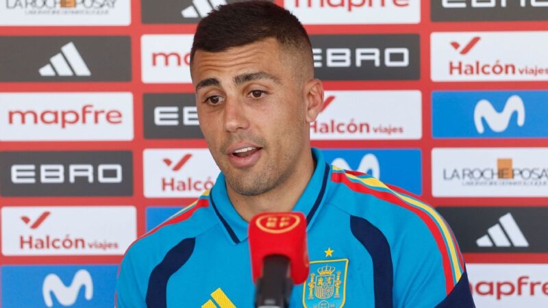 Rodri aborda rumores sobre transferência para o Real Madrid