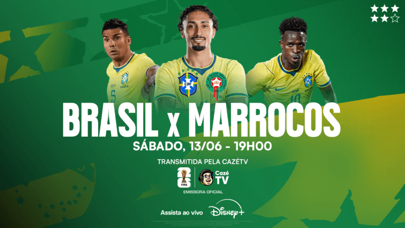 Brasil Enfrenta Marrocos na Estréia da Copa do Mundo: Acompanhe Ao Vivo