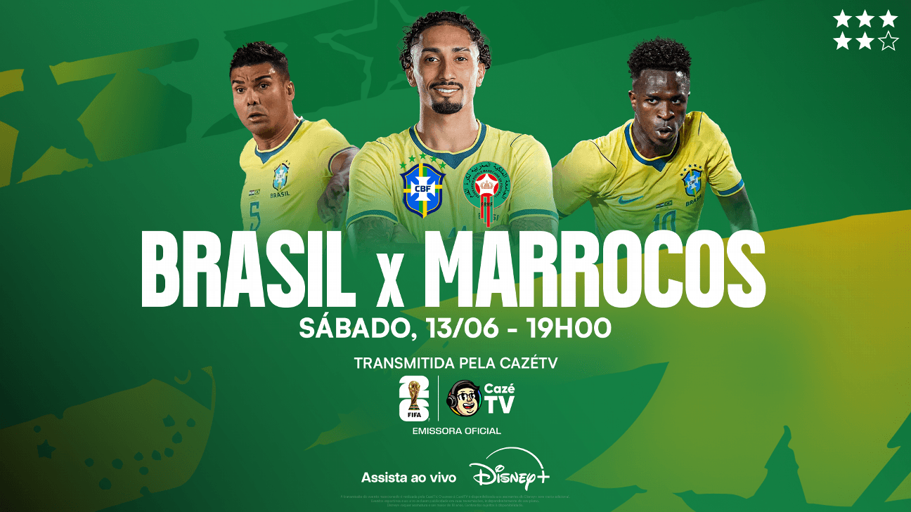 Brasil Enfrenta Marrocos na Estréia da Copa do Mundo: Acompanhe Ao Vivo