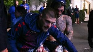 Islam Makhachev provoca Ilia Topuria após derrota no UFC Casa Branca