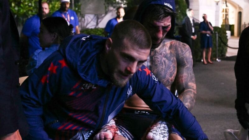 Islam Makhachev provoca Ilia Topuria após derrota no UFC Casa Branca