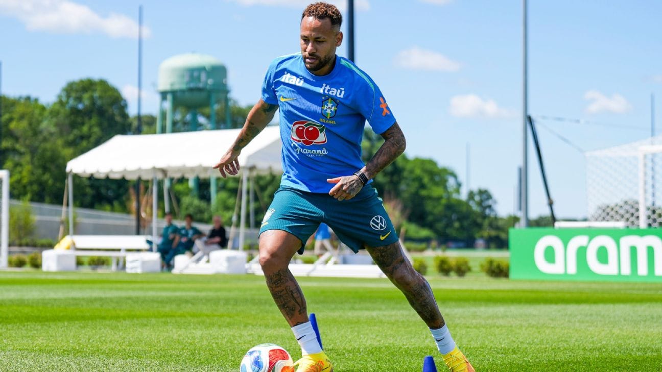 Neymar Intensifica Treinos com Bola para o Encontro com a Escócia