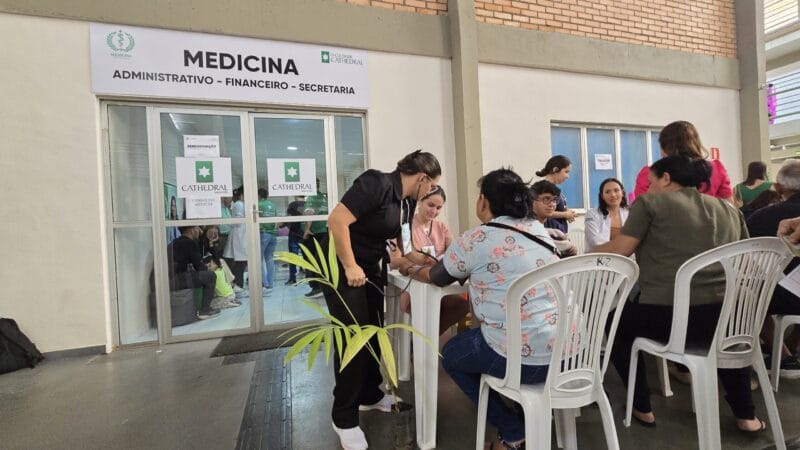 Faculdade Cathedral Realiza Ação Gratuita de Saúde em Boa Vista