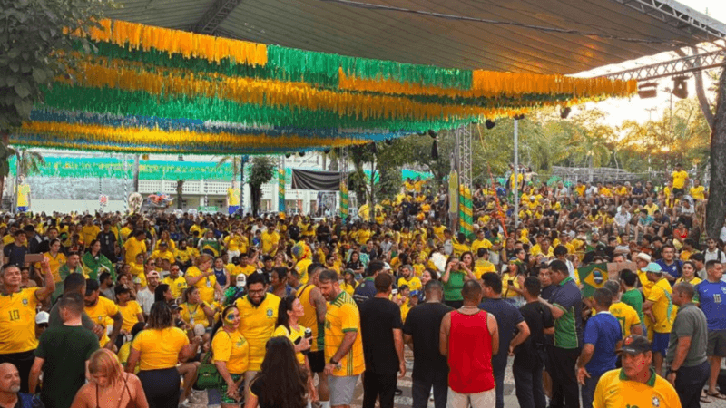 Rio Branco se Prepara para Torcer pelo Brasil em Grande Estilo