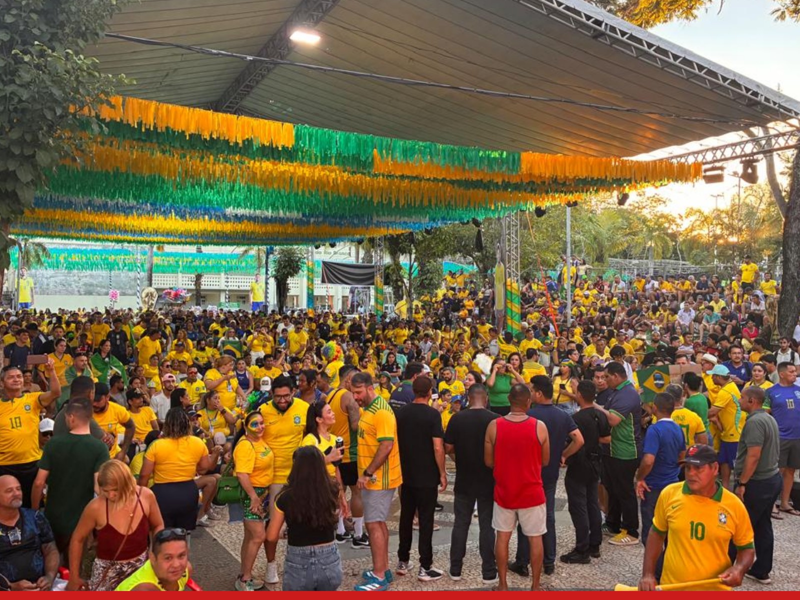 Rio Branco se Prepara para Torcer pelo Brasil em Grande Estilo
