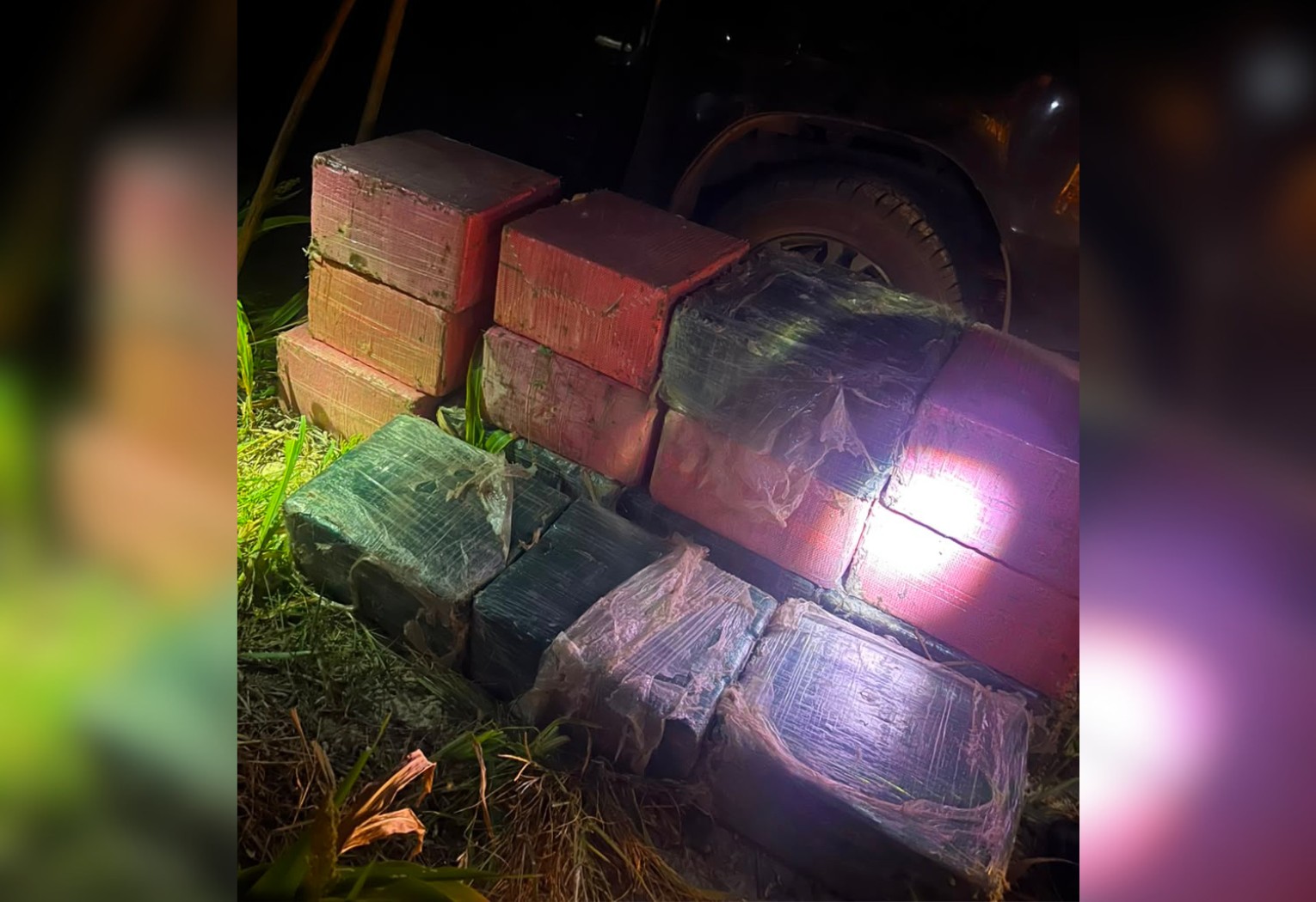 Força-tarefa no Tocantins apreende quase 500 kg de cocaína e detém dois suspeitos