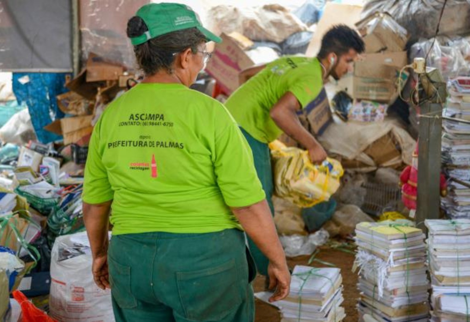 Palmas Lança Programa de Apoio Financeiro para Catadores de Materiais Recicláveis
