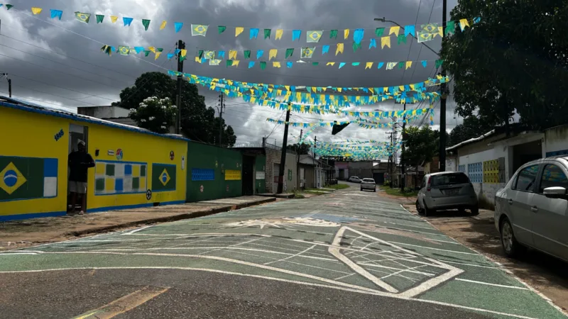 Moradores de Boa Vista Transformam ‘Rua Argentina’ em um Tributo Verde e Amarelo para a Copa do Mundo 2026