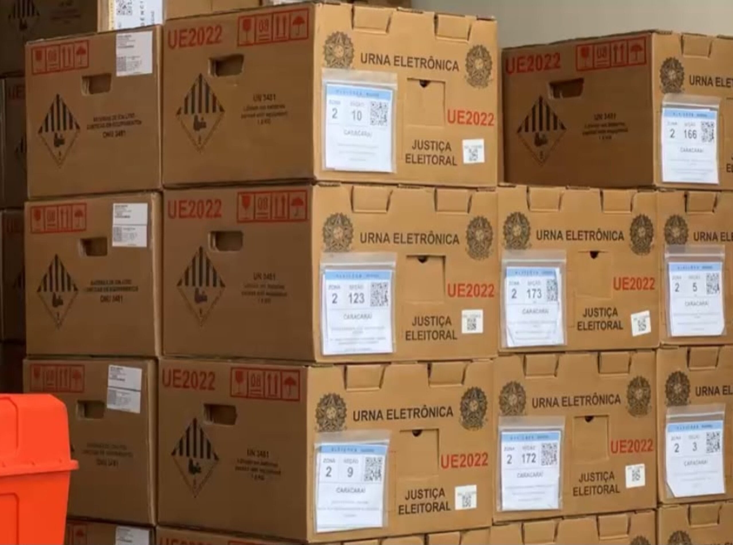 TRE-RR inicia envio de urnas para eleição suplementar no interior de Roraima