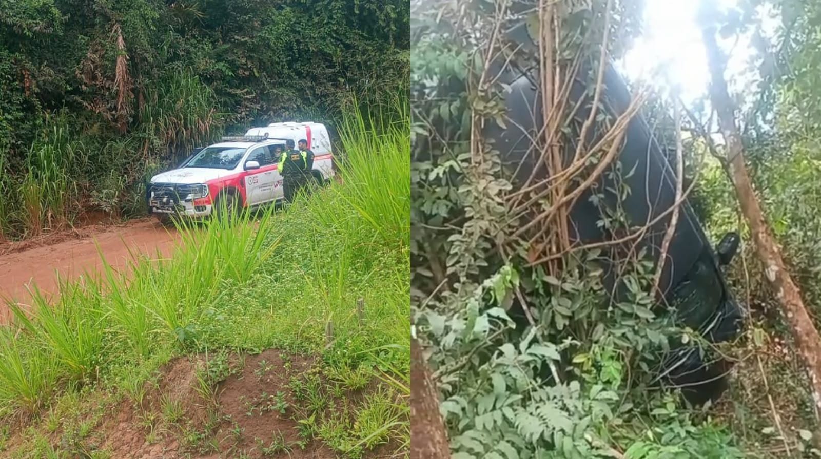 Acidente na Estrada da Comunidade Irurama: Veículo Capota e Ninguém Fica Ferido