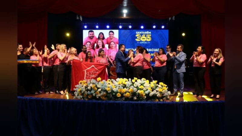 Cerimônia de Entrega da Medalha Padre João Felipe Bettendorf Reconhece Contribuições Locais em Santarém