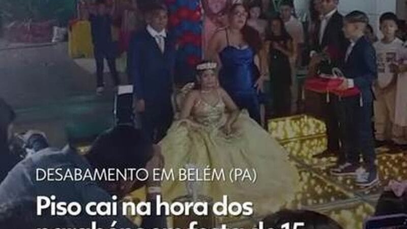 Investigação em Curso Após Desabamento de Piso Durante Festa de 15 Anos em Belém