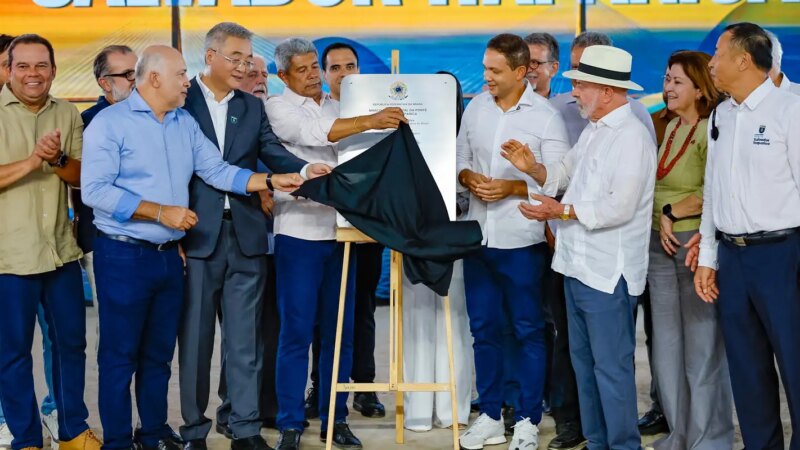 Lula Inaugura Obras da Ponte Salvador-Itaparica e Alerta para Especulação Imobiliária