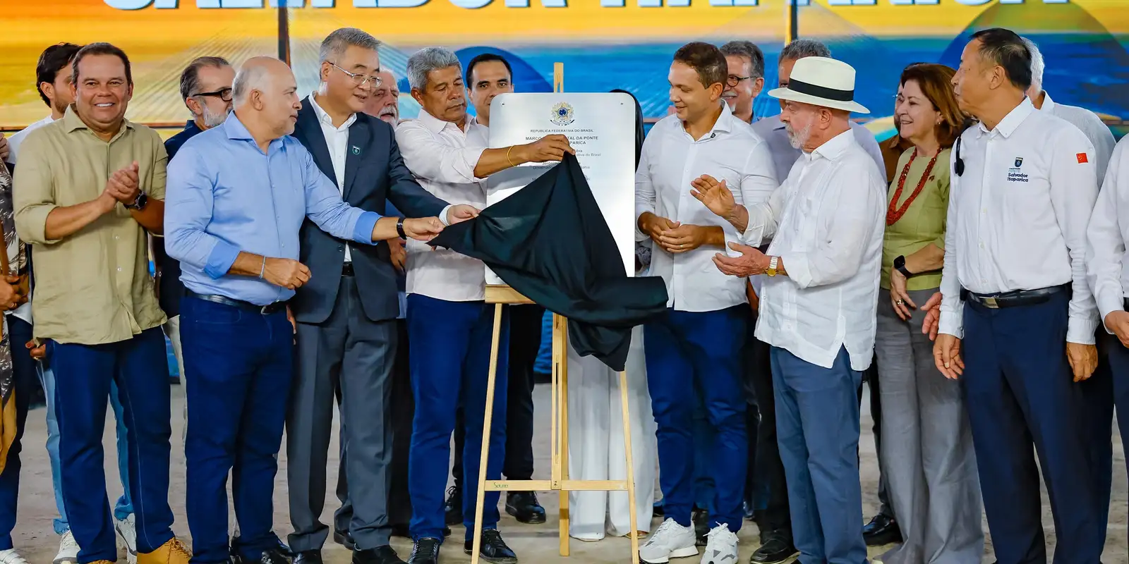 Lula Inaugura Obras da Ponte Salvador-Itaparica e Alerta para Especulação Imobiliária