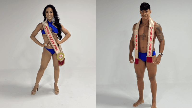 Yala Vasconcelos e Talison Costa conquistam os títulos de Musa e Mister Verão 2026 em Macapá