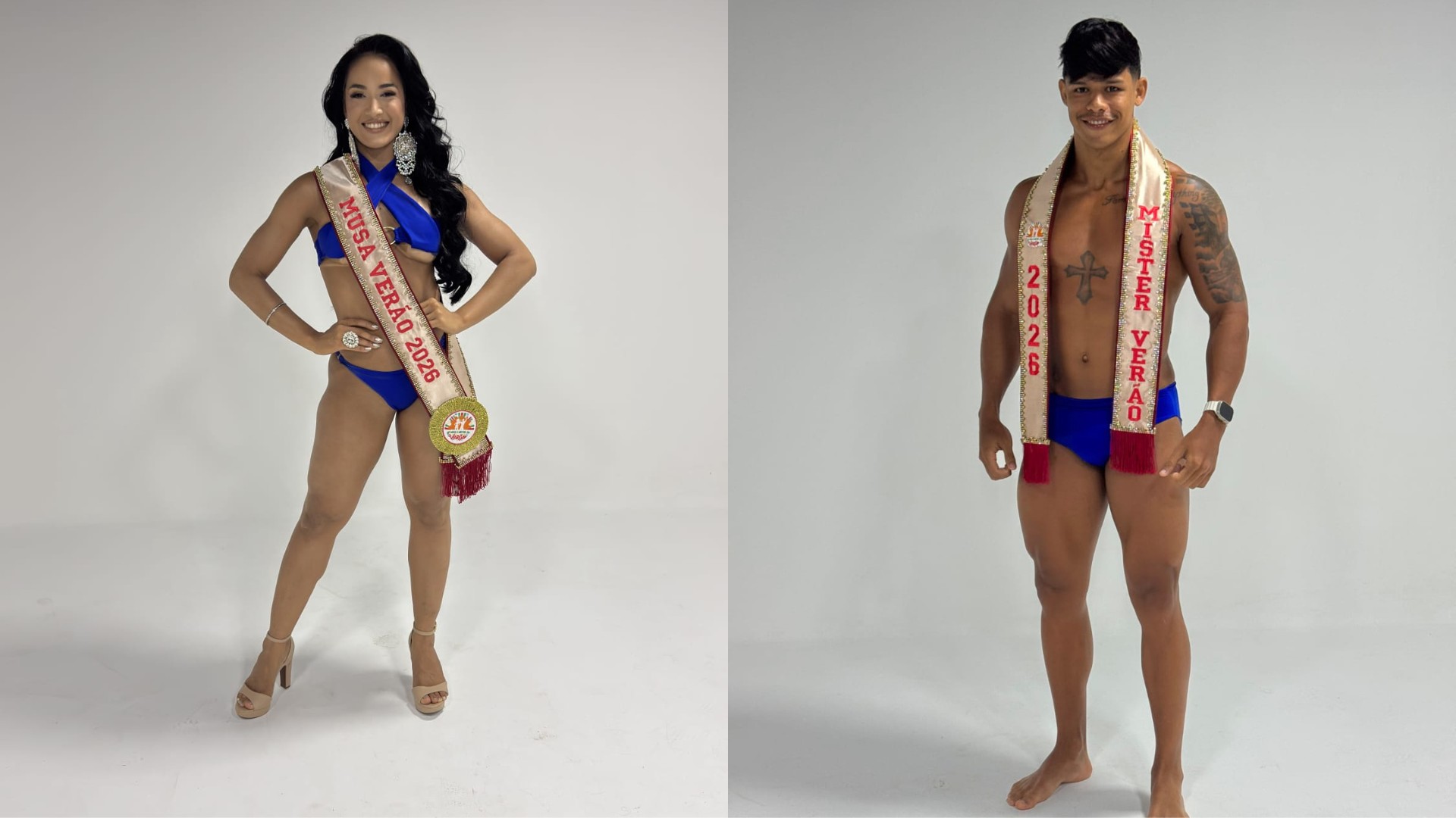 Yala Vasconcelos e Talison Costa conquistam os títulos de Musa e Mister Verão 2026 em Macapá