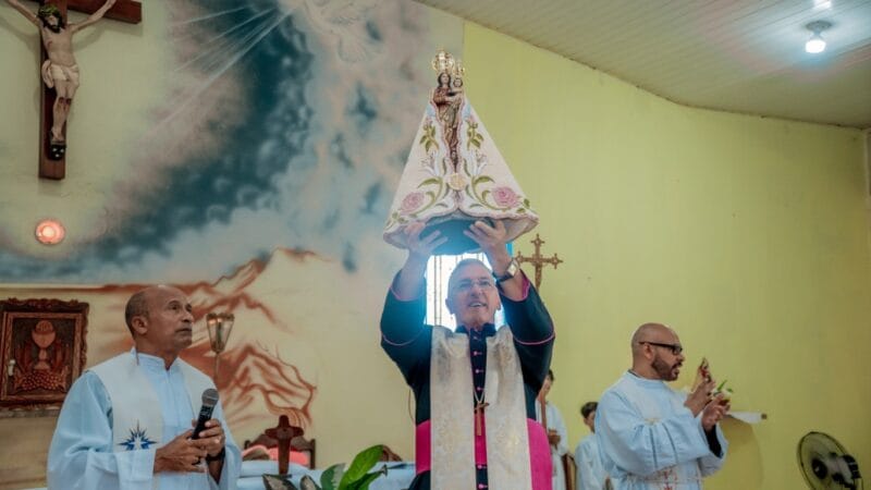 Preparativos para a Visita da Imagem Peregrina de Nossa Senhora de Nazaré em Santarém