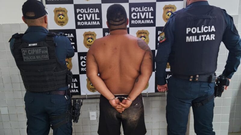 Foragido por Tentativa de Homicídio é Capturado em Caracaraí, Roraima