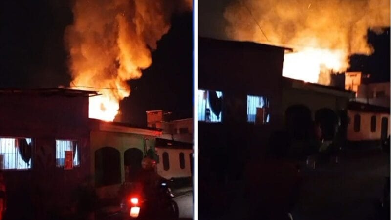 Incêndio Devastador Afeta Residências na Terra Firme, Belém