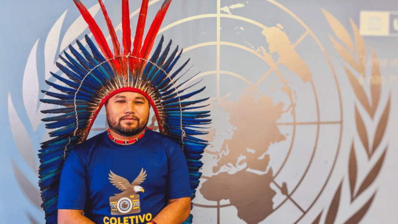 Samuel Arara: Jovem Indígena do Acre Representa os Povos Indígenas no Programa da ONU na Suíça